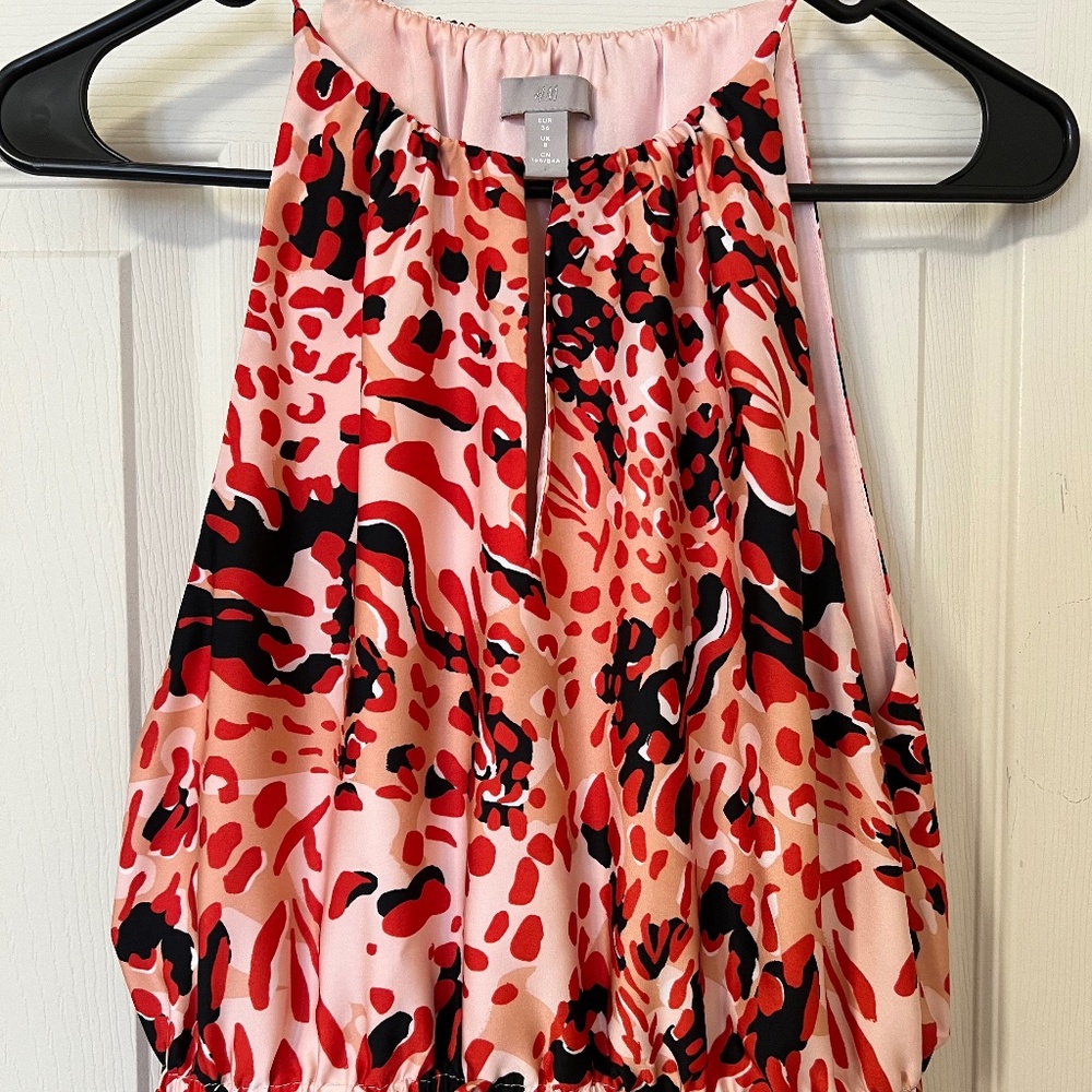 H&M Satin Maxi Dress